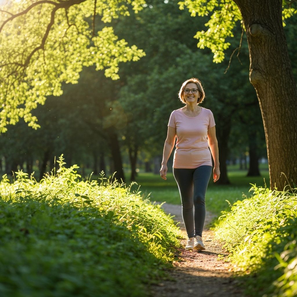 Active Walking in Nature